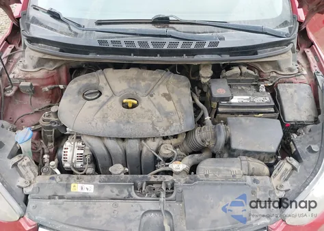 2016 Hyundai Elantra Se from USA, damaged, VIN 5NPDH4AE3GH714519